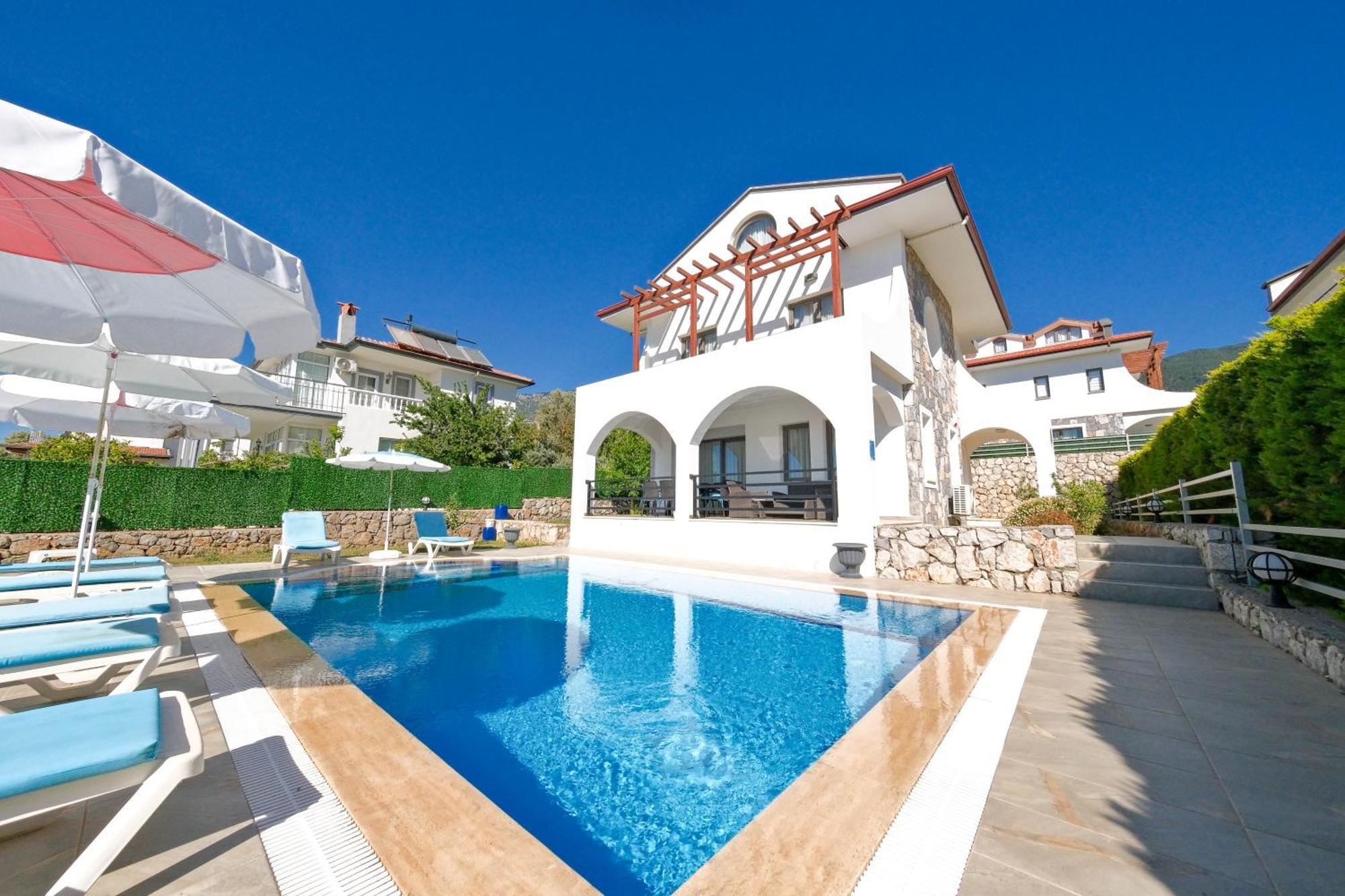 Turquoise Shores Family-Friendly Luxury Villa Hisaronu, Ovacik By Sunworld Villas フェティエ エクステリア 写真