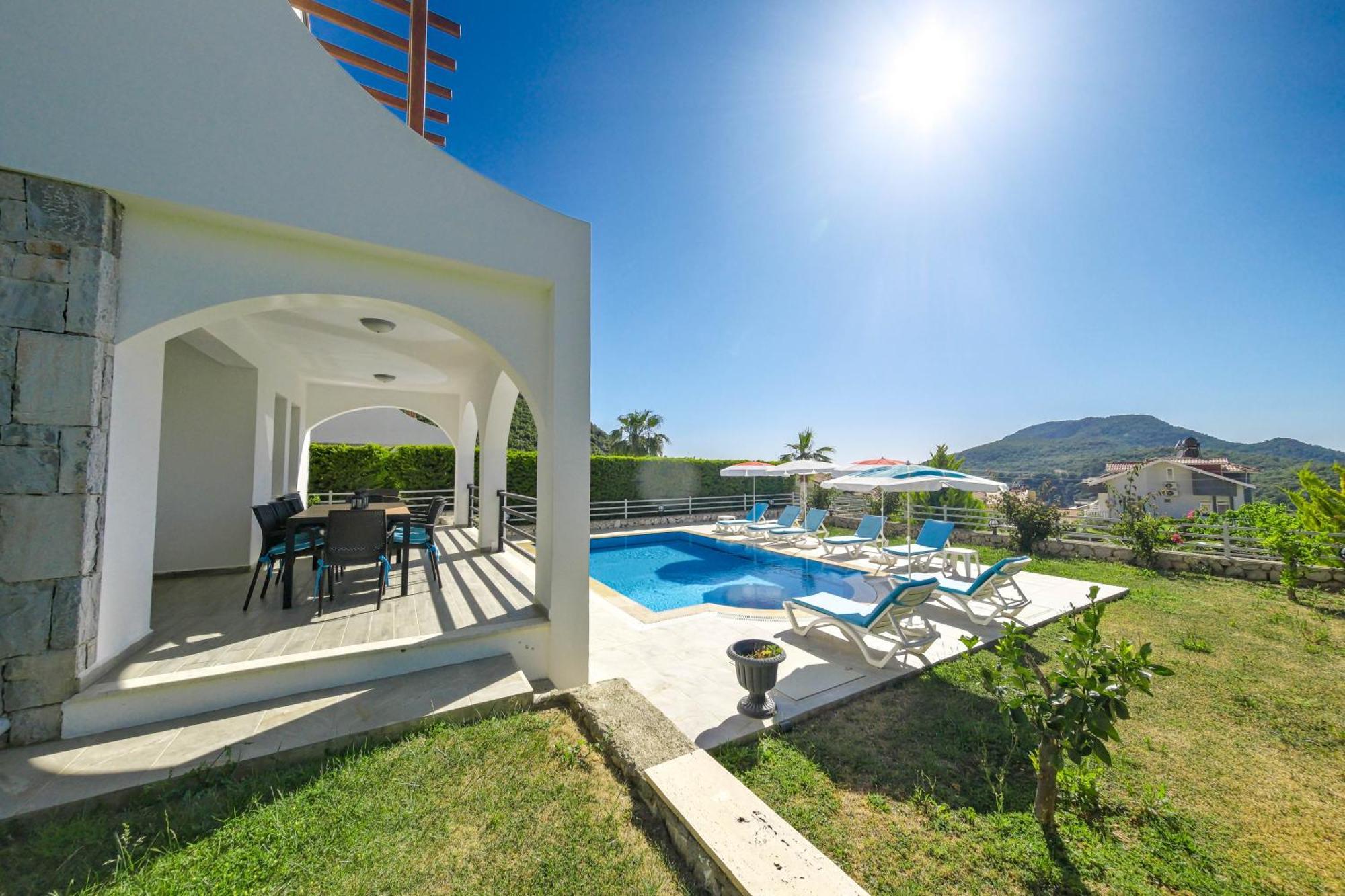 Turquoise Shores Family-Friendly Luxury Villa Hisaronu, Ovacik By Sunworld Villas フェティエ エクステリア 写真
