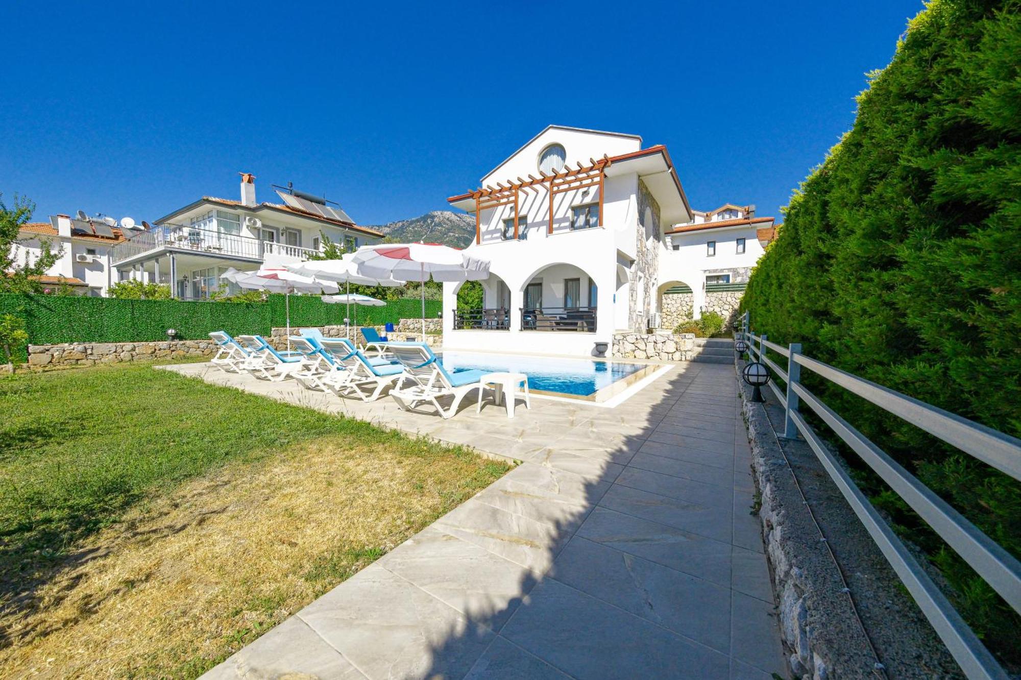 Turquoise Shores Family-Friendly Luxury Villa Hisaronu, Ovacik By Sunworld Villas フェティエ エクステリア 写真